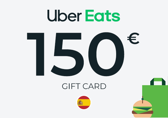 Uber Eats Gift Card 150 EUR