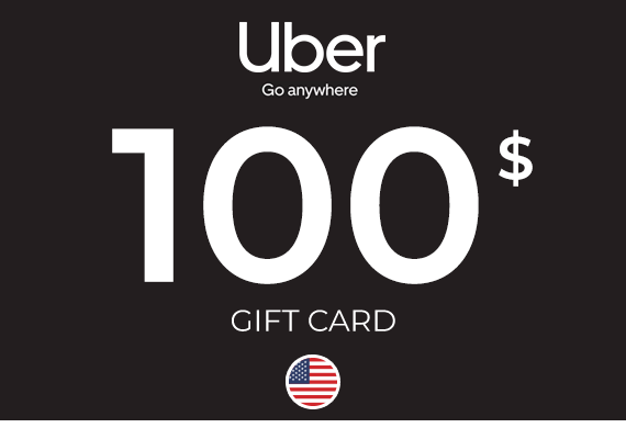Uber Gift Card 100 USD Uber Gift Card 100 USD