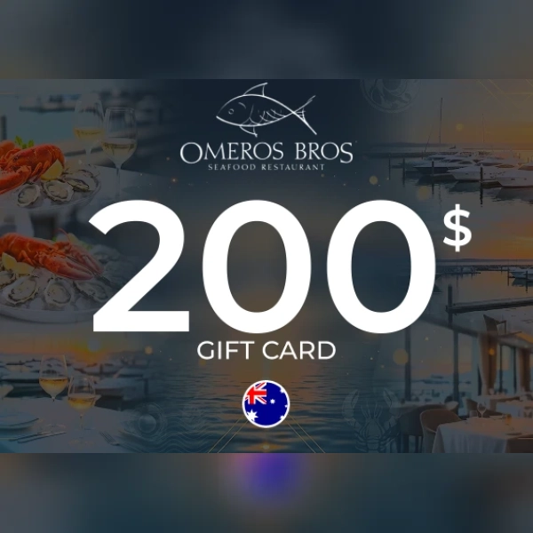 Omeros Bros Gift Card 200 AUD Key - AUSTRALIA