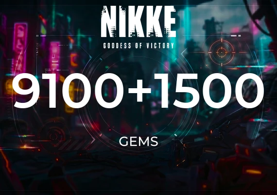Goddess of Victory: Nikke - 9100 + 1500 Gems