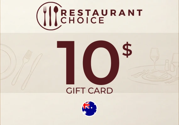 Restaurant Choice Gift Card 10 AUD