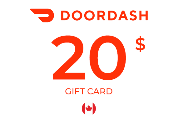 DoorDash Gift Card 20 CAD (CA)