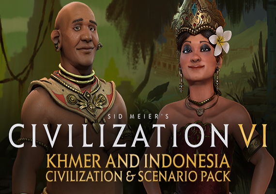 Sid Meier's Civilization VI - Khmer and Indonesia Civilization & Scenario Pack (DLC) (PC) Sid Meier's Civilization VI - Khmer and Indonesia Civilization & Scenario Pack (DLC) (PC)