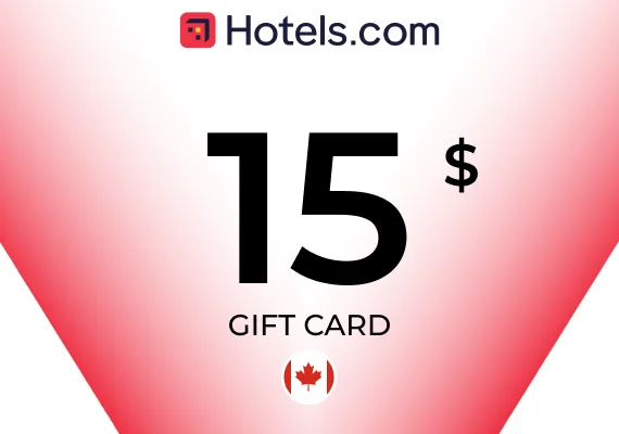 Hotels.com Gift Card 15 CAD