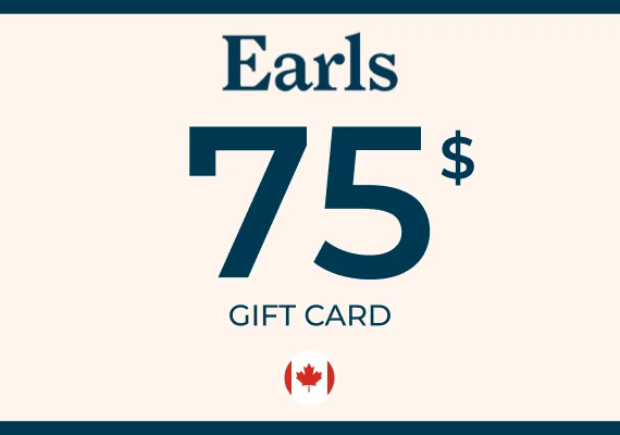 Earls Gift Card 75 CAD