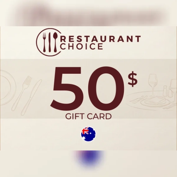 Restaurant Choice Gift Card 50 AUD Key - AUSTRALIA