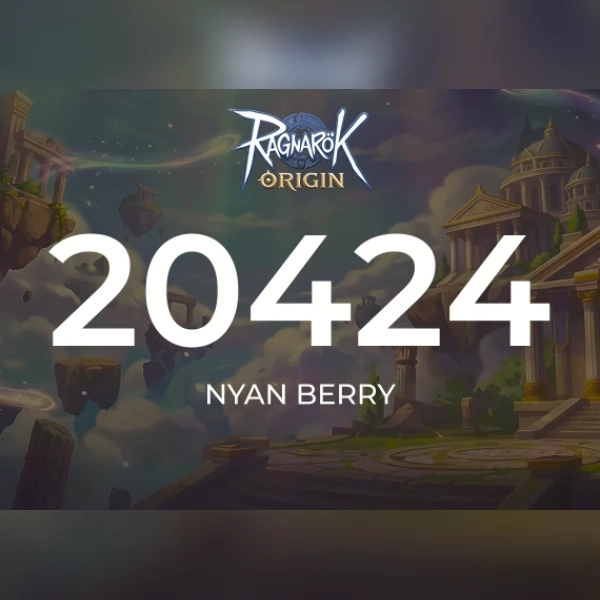Ragnarok Origin - 20,424 Nyan Berry Direct Top-Up - GLOBAL