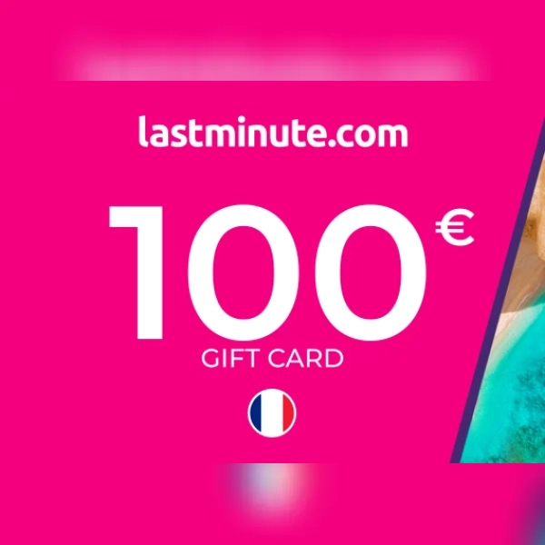 lastminute.com Travel Gift Card 100 EUR Key - FRANCE