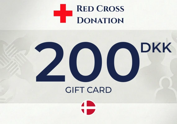 Red Cross Donation Gift Card 200 DKK