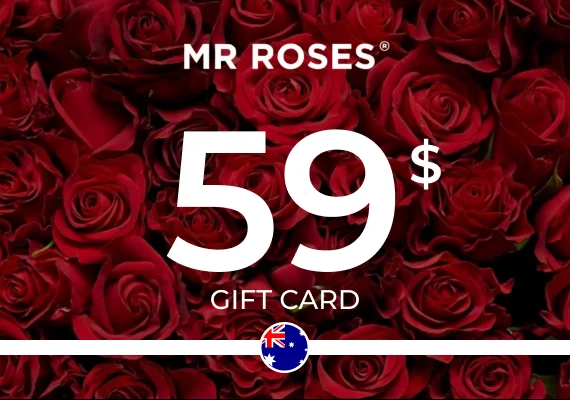 Mr Roses Gift Card 59 AUD 