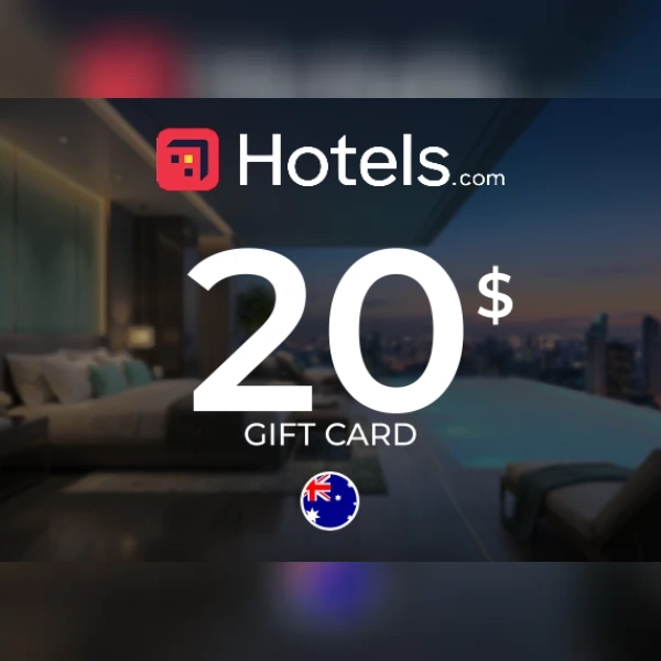Hotels.com Gift Card 20 Aud Key - Australia