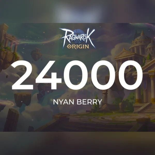 Ragnarok Origin - 24,000 Nyan Berry Direct Top-Up - GLOBAL