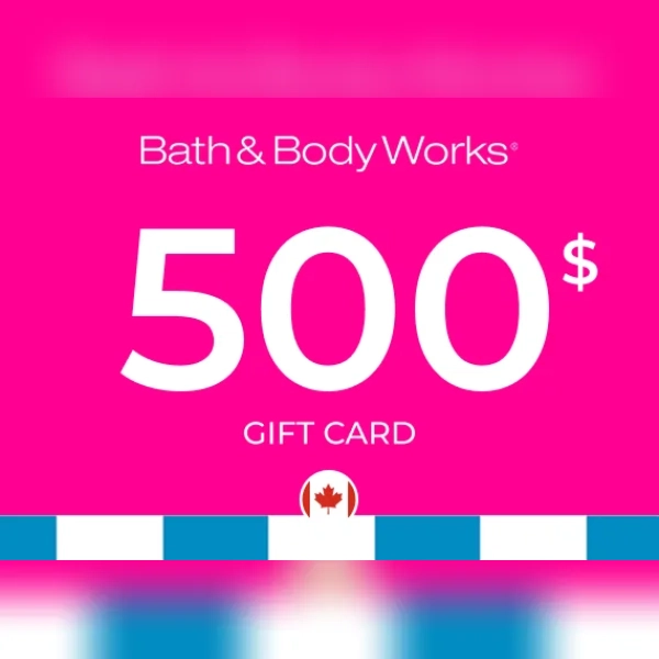 Bath & Body Works Gift Card 500 CAD Key - CANADA