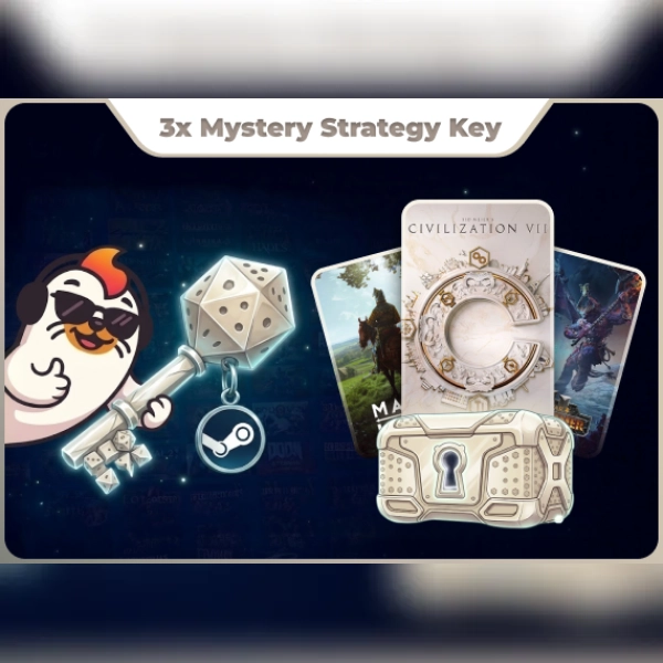 Mystery Keys 3X Strategy Mystery Steam Keys