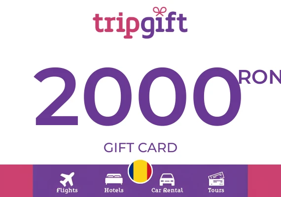 TripGift Gift Card 2000 RON