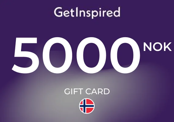 GetInspired Gift Card 5000 NOK