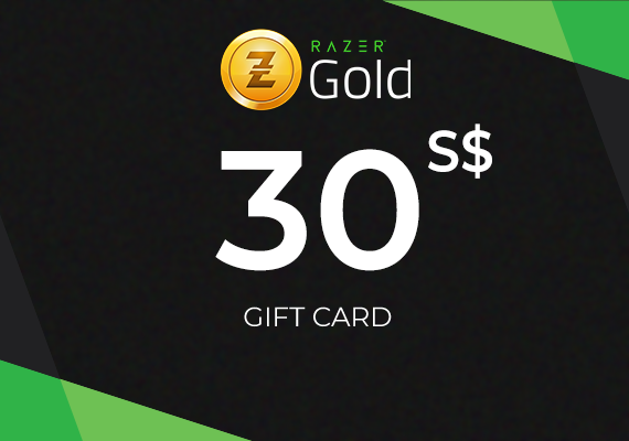 Razer Gold Gift Card 30 SGD Razer Gold Gift Card 30 SGD