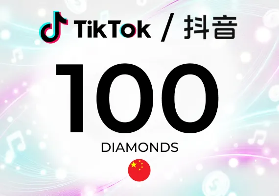 TikTok (Douyin) 100 Diamonds