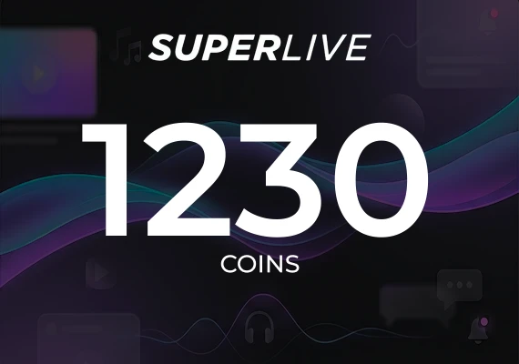 SuperLive - 1,230 Coins