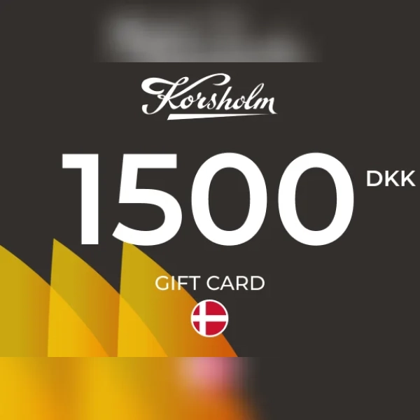 Korsholm Jagt & Fiskeri Gift Card 1500 DKK Key - DENMARK