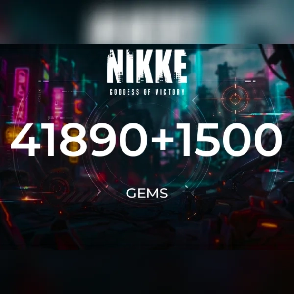 Goddess of Victory: Nikke - 41890 + 1500 Gems Direct Top-Up - GLOBAL