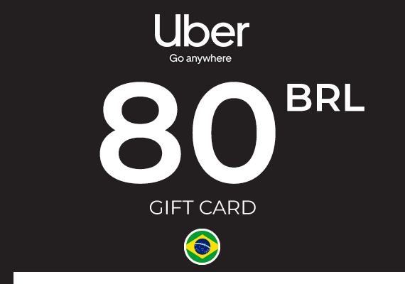 Uber Gift Card 80 BRL Uber Gift Card 80 BRL