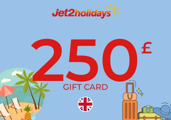 Jet2Holidays Gift Card 250 GBP