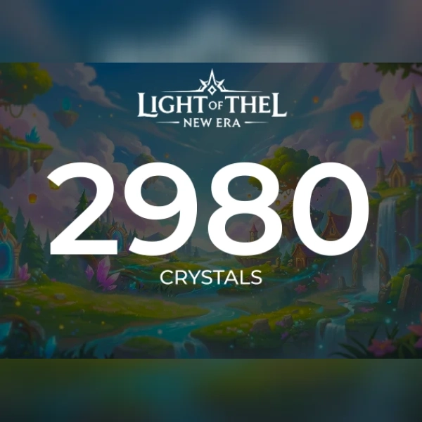 Light of Thel: New Era - 2980 Crystal Direct Top-Up - GLOBAL
