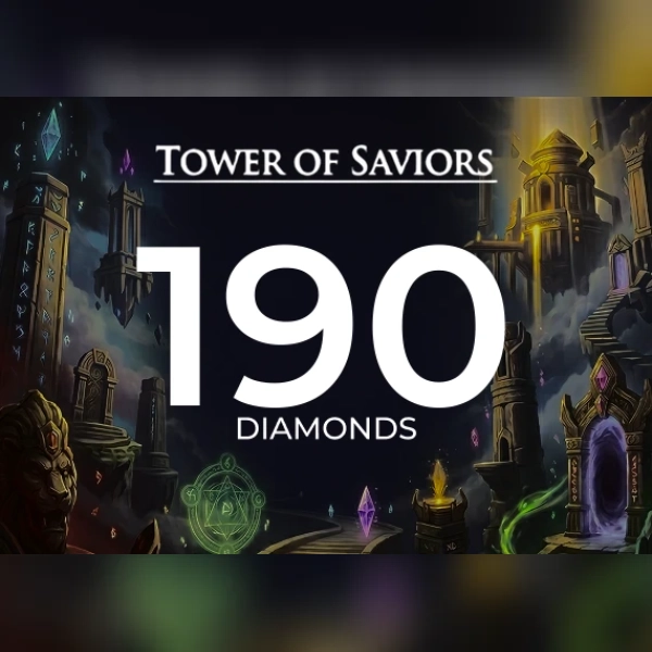 Tower of Saviors - 190 Diamonds Direct Top-Up - GLOBAL