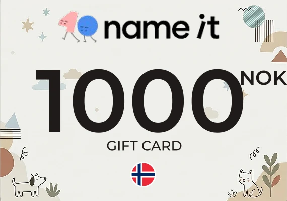 NAME IT Gift Card 1000 NOK