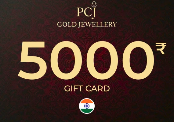 PCJ Gold Coin Gift Card 5000 INR
