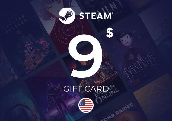 Steam Wallet Gift Card 9 USD
