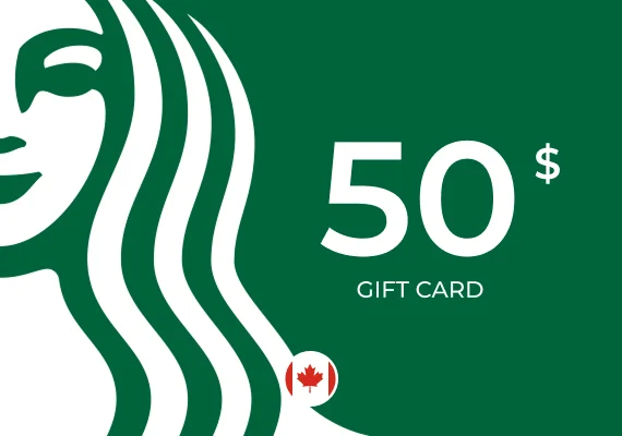 Starbucks Gift Card 50 CAD
