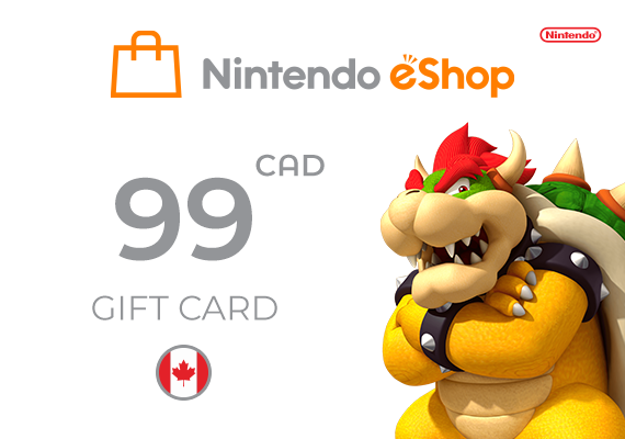 Nintendo eShop Card 99 CAD
