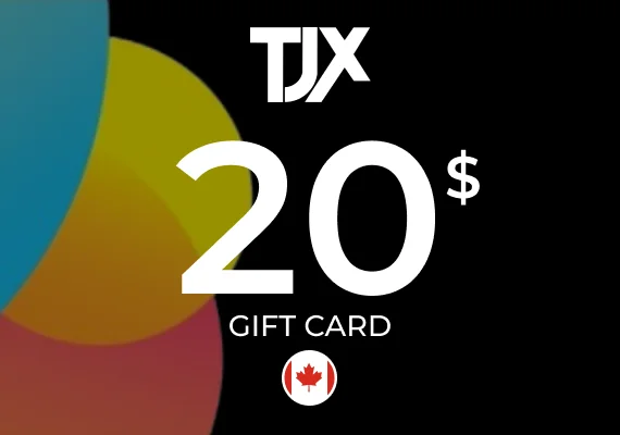 TJX Gift Card 20 CAD