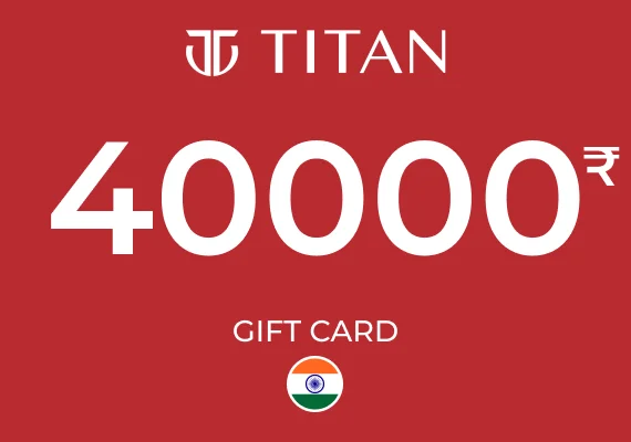 Titan Gift Card 40000 INR