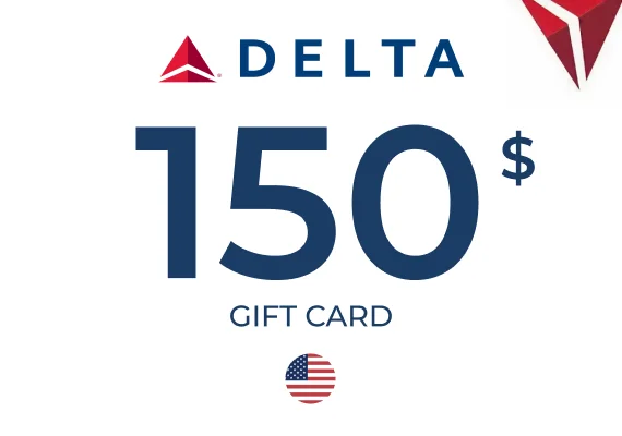 Delta Airlines Gift Card 150 USD