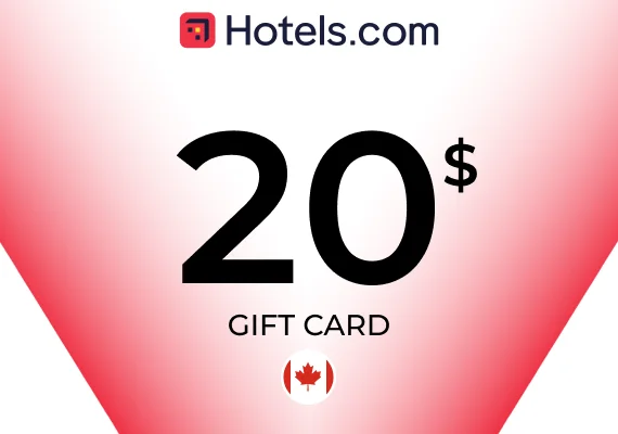 Hotels.com Gift Card 20 CAD