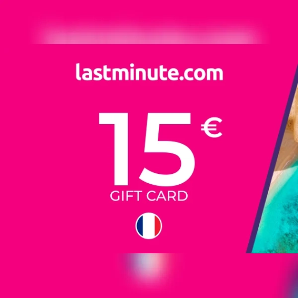 lastminute.com Travel Gift Card 15 EUR Key - FRANCE