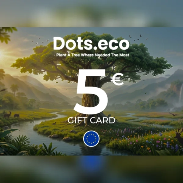 Dots.eco - Plant a tree where needed the most Gift Card 5 EUR Key - EU
