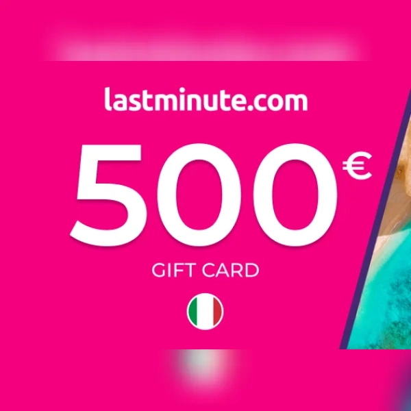 lastminute.com Flight Gift Card 500 EUR Key - ITALY