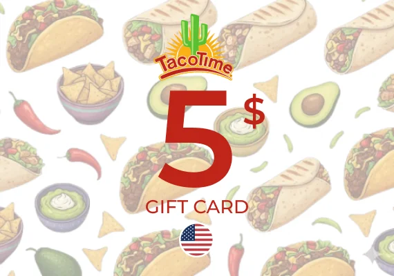 TacoTime Gift Card 5 USD