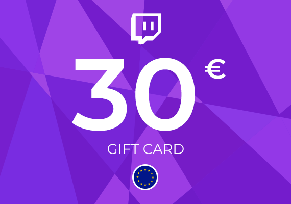 Twitch Gift Card 30 EUR
