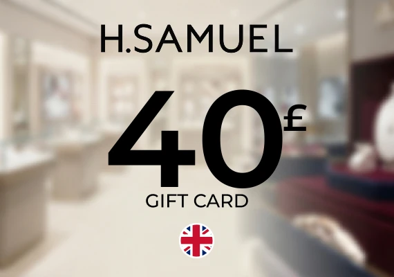 H Samuel Gift Card 40 GBP