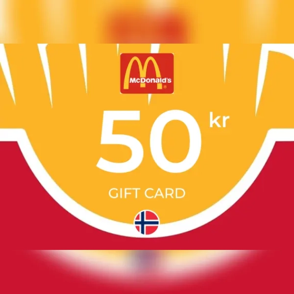McDonald's Gift Card 50 NOK Key - NORWAY