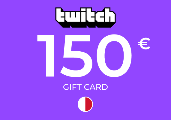 Twitch Gift Card 150 EUR
