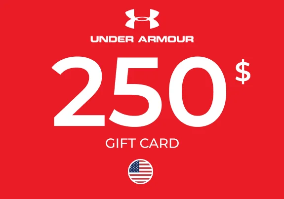 Under Armour Gift Card 250 USD