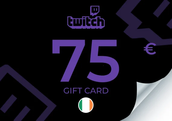 Twitch Gift Card 75 EUR