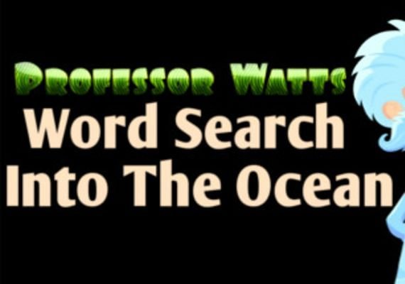 Professor Watts Word Search: Into The Ocean (PC)