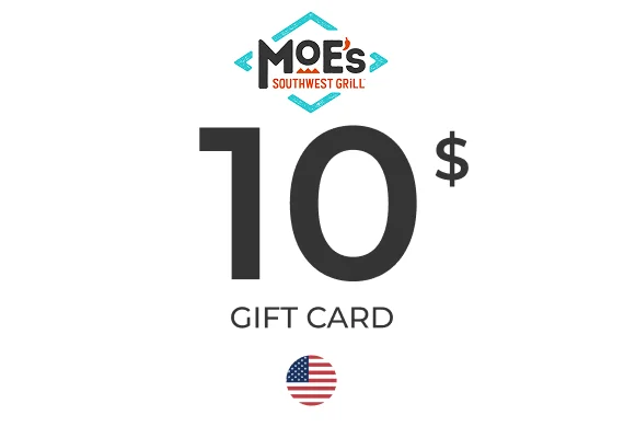 Moe’s Southwest Grill Gift Card 10 USD